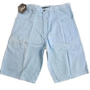 Vintage Southpole Jean Shorts Mens Size 40 Blue Baggy Hip Hop Skater Y2K NEW